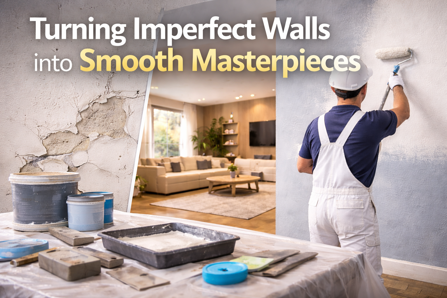 Turning Imperfect Walls into Smooth Masterpieces