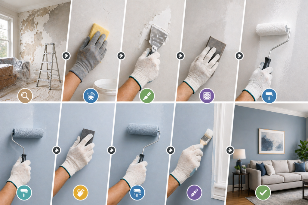 wall transformation process